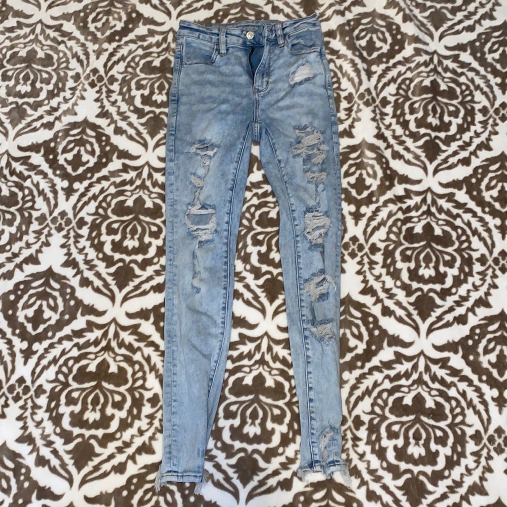 American Eagle high waisted jeggings